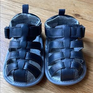 Carters baby boy gray sandals 6-12M